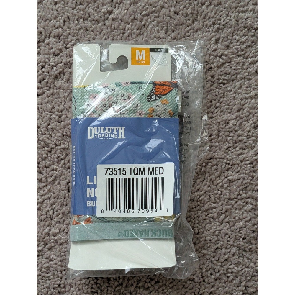 Duluth Trading Women's Buck Naked Brief Medium 73515 NWT 2 Pairs Graphic Print - Picture 4 of 5